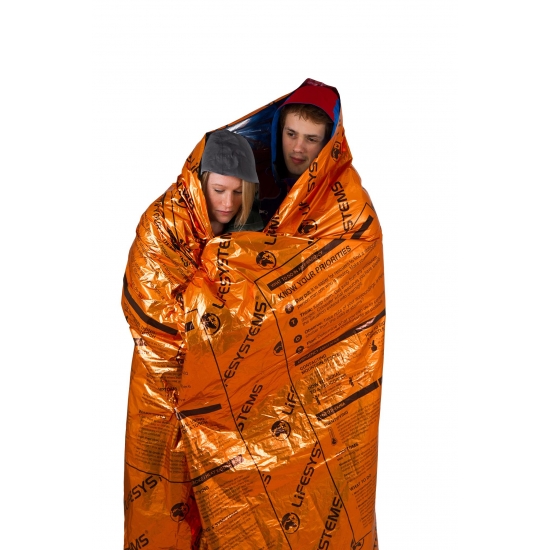 Folia termiczna ratunkowa Heatshield Blanket Double 2 osobowa LIFESYSTEMS